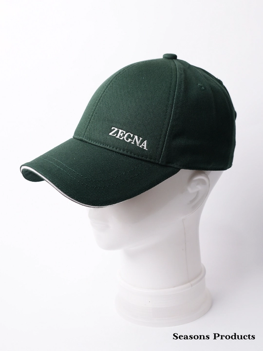 Erkaklar va ayollar uchun ZEGNA naqshli kepka