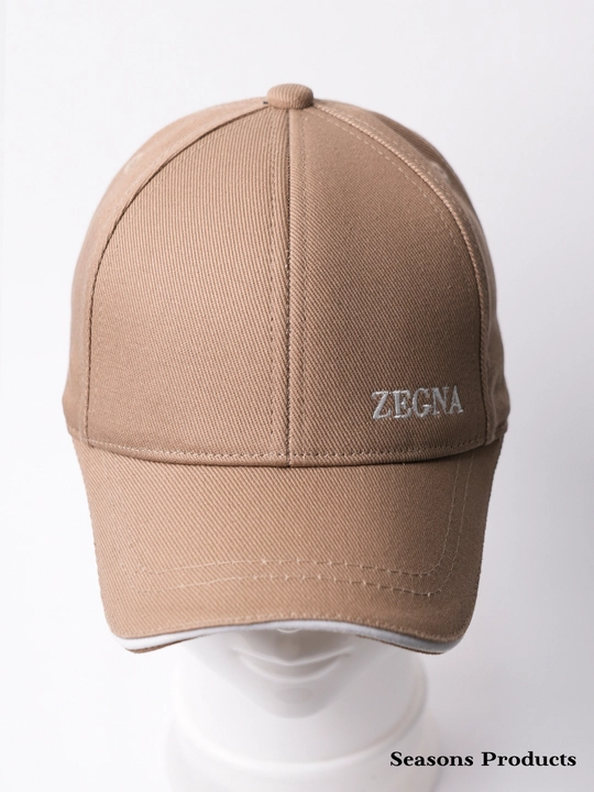 Erkaklar va ayollar uchun ZEGNA naqshli kepka