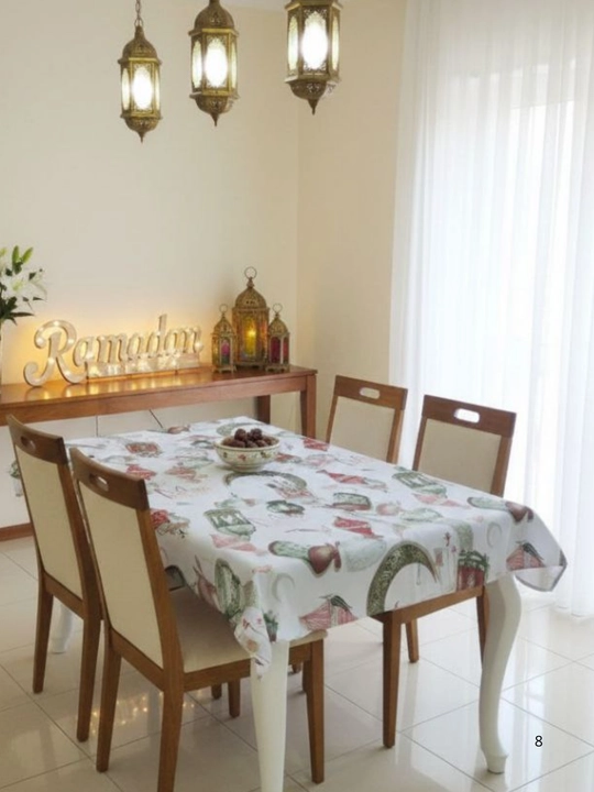 Ramazon uchun bayramona dasturxon iftorlik hayit bezagi uy bezaklari to'plami bayramona - 