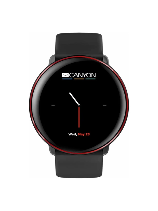 Смарт часы Canyon MARZIPAN SW-75 Black-Red
