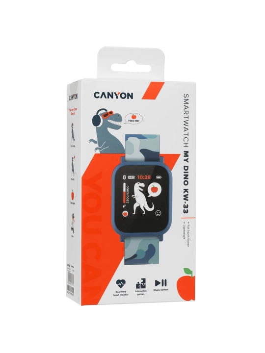 Aqlli soat Canyon My Dino KW-33 Blue