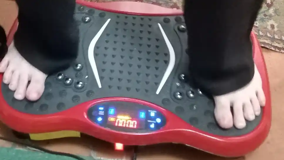 Vibroplatforma oson ozish, vazn tashlash va fitnes uchun, sport trenajyori, kardio stepper