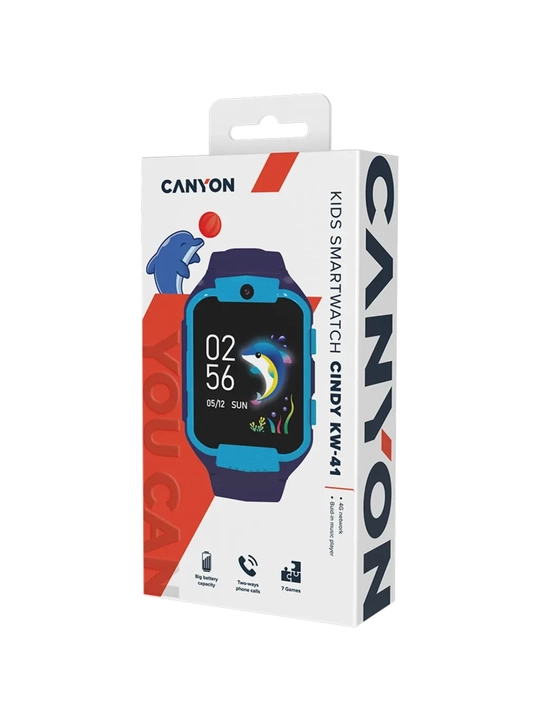 Смарт часы Canyon CNE-KW41BL KIDS Blue