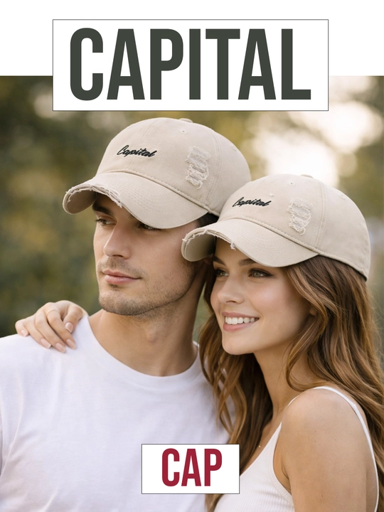 Бейсболка унисекс Capital – коллекция весна-лето