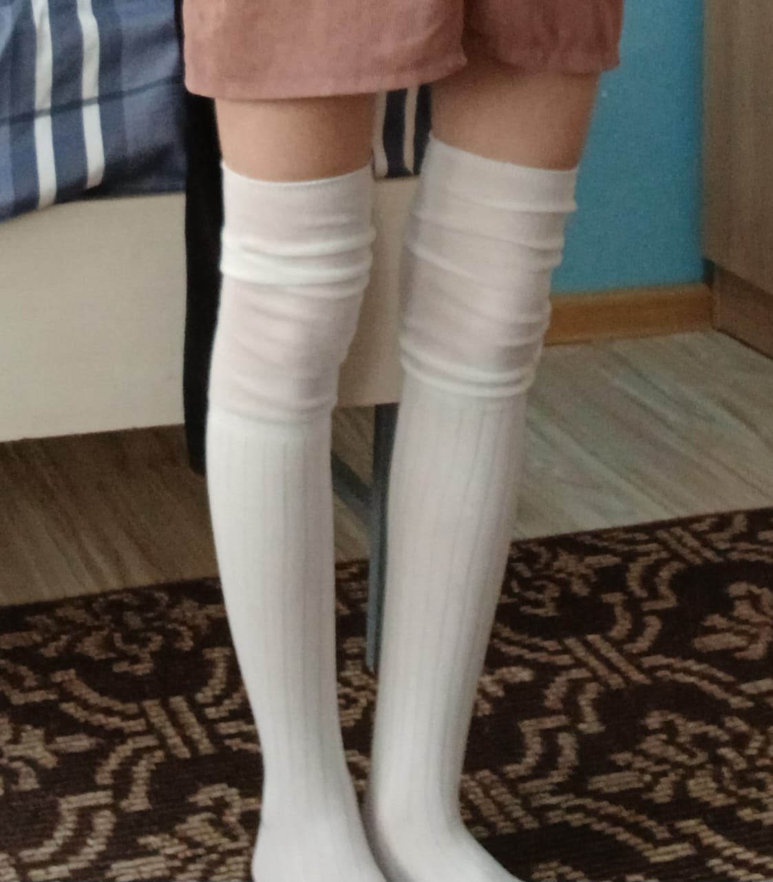 Высокие гольфы до колена, тёплые, мягкие, не сползают, 3 цвета