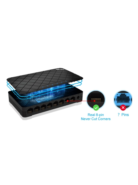 5-портовый гигабитный коммутотор Ruijie RG-ES05G