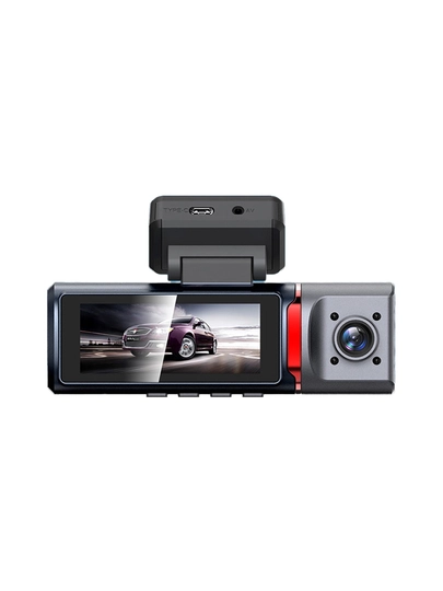 Videoregistrator Channel 3 Kamerali 4K Ultra HD WiFi GPS 64GB Parking 3.2 HD displey ekran 3