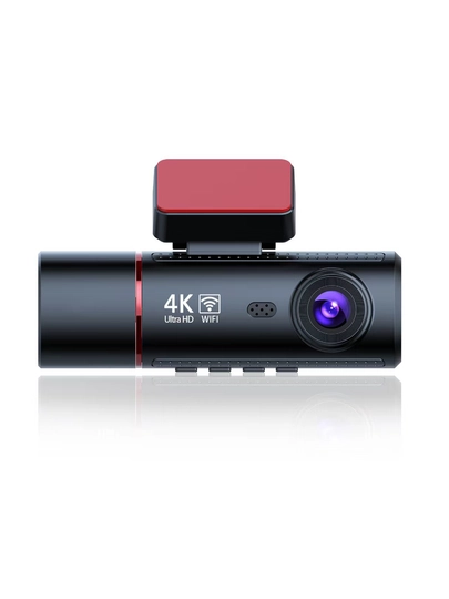 Videoregistrator Channel 3 Kamerali 4K Ultra HD WiFi GPS 64GB Parking 3.2 HD displey ekran 10