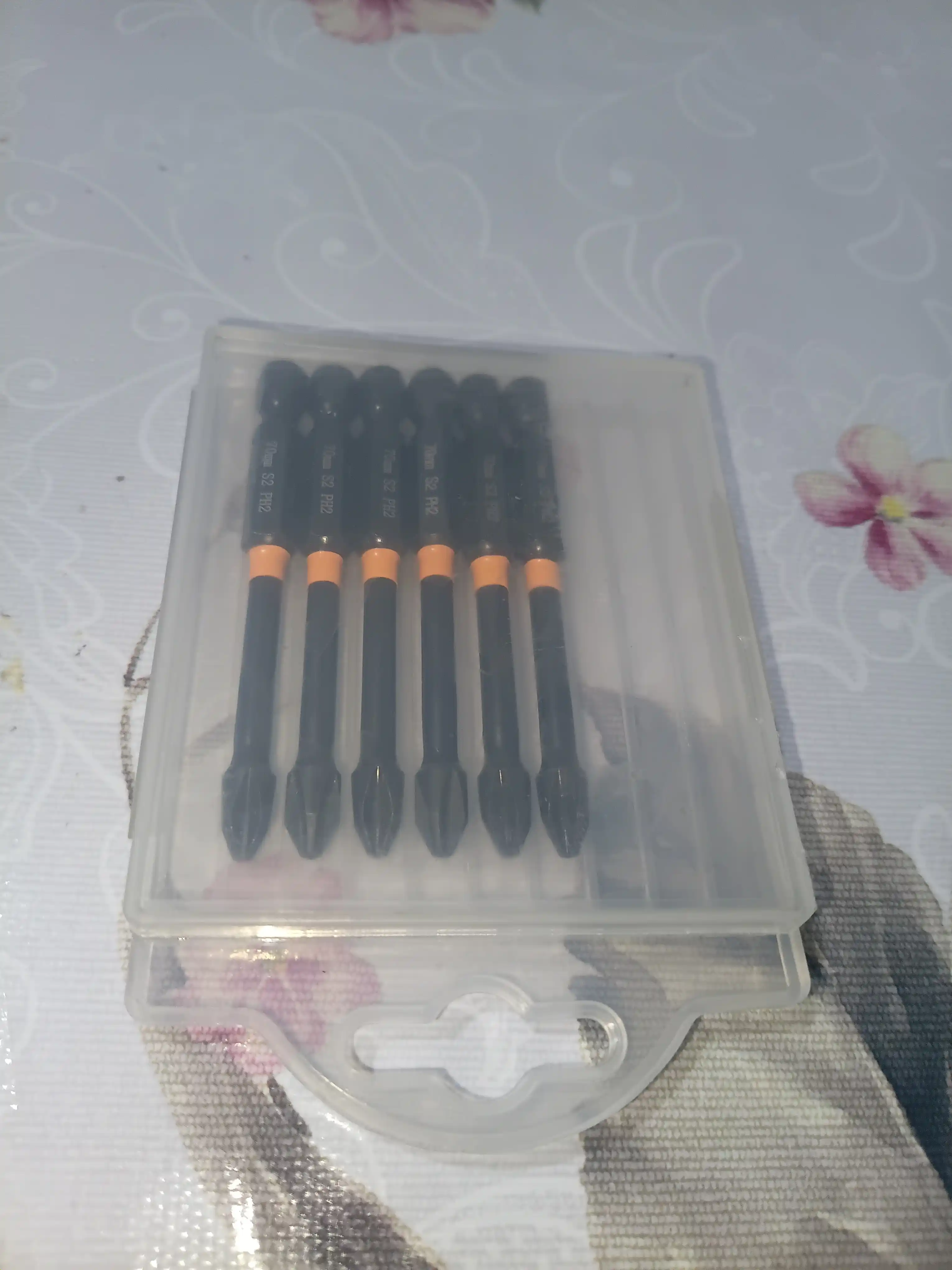 Torison bitlar PH2, magnitli, 6 dona, 70 mm