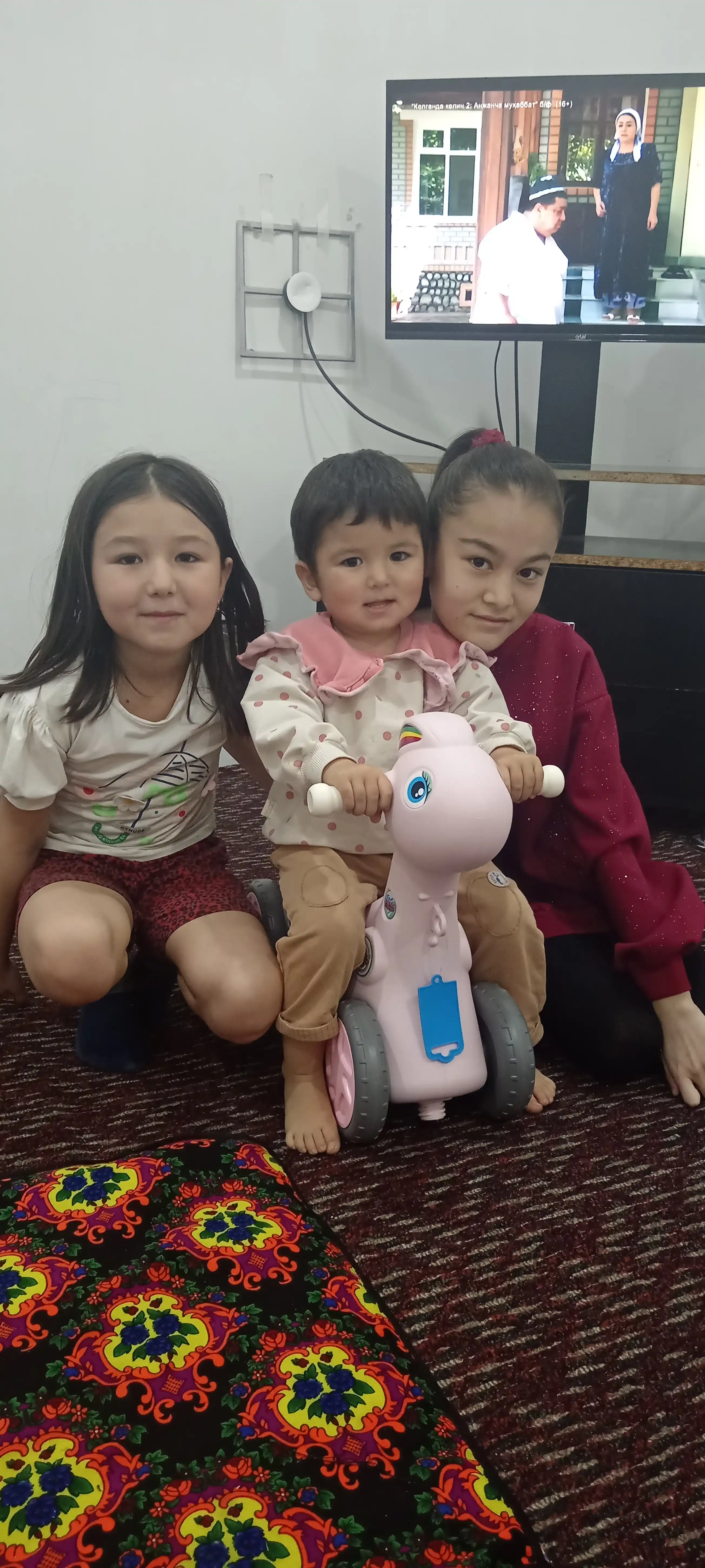 Детская качалка Динозавр, для детей от 1 года, THE REPUBLIC OF TOYS
