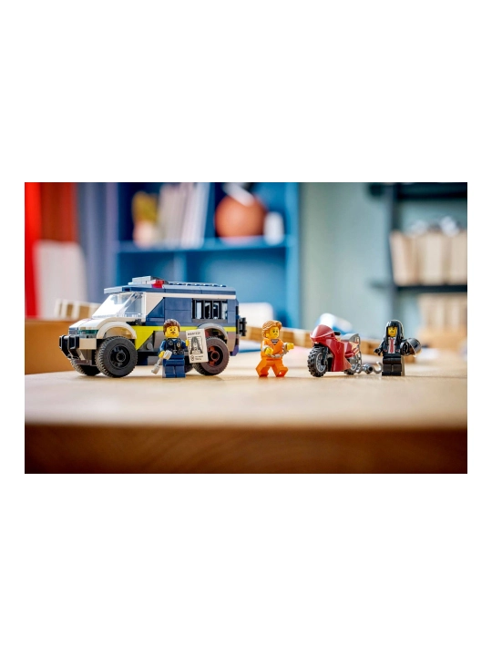 LEGO konstruktor City Mahbuslarni tashish uchun politsiya furgoni 60479