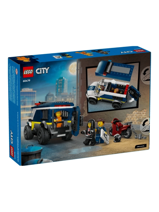 LEGO konstruktor City Mahbuslarni tashish uchun politsiya furgoni 60479