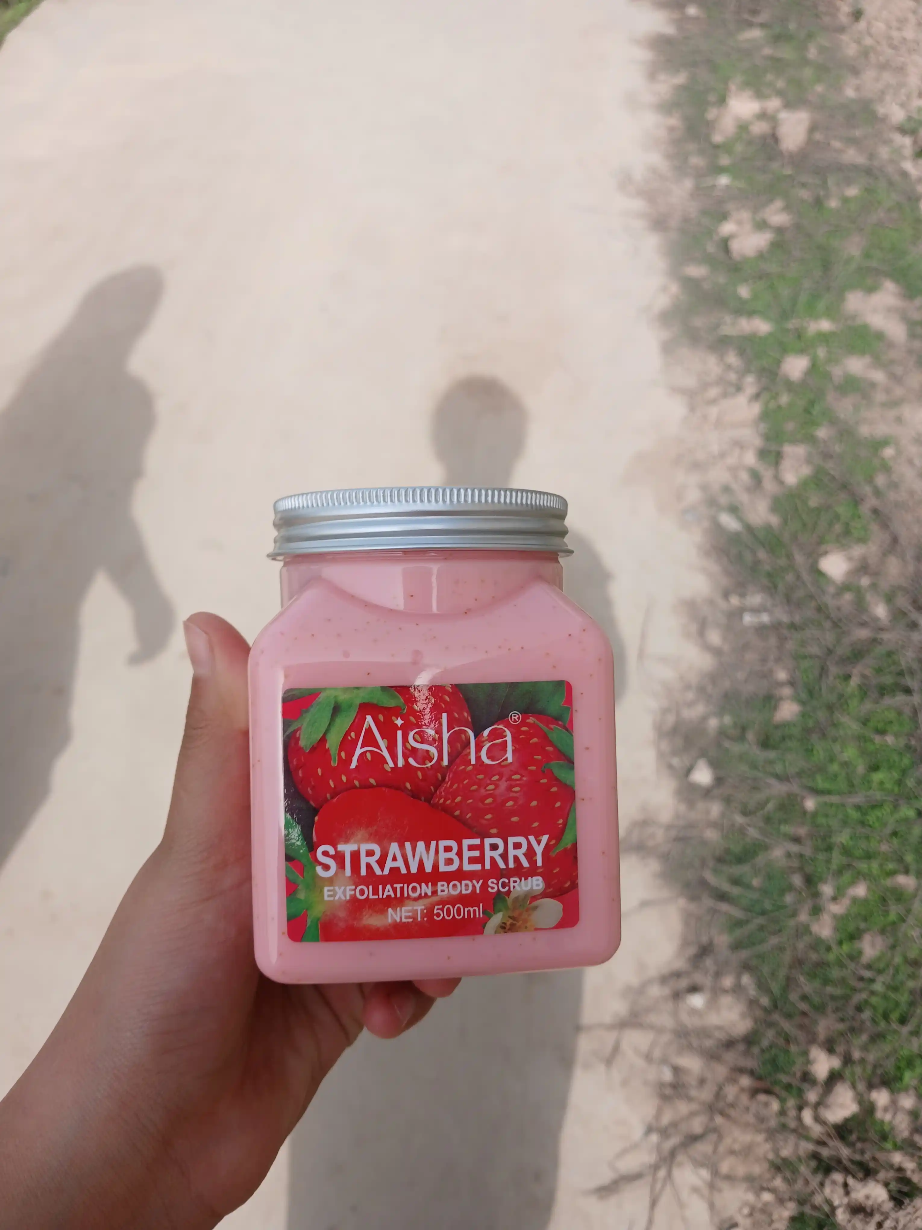Скраб для тела и лица Aisha 350 и 500 гр