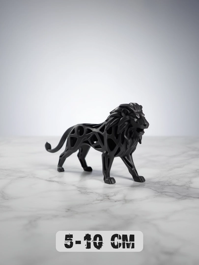 3D фигурка животного из PLA пластика, декоративная статуэтка, подарок, 3D печать — LAYERLA-ANIMALS-АМЕТИС-5
