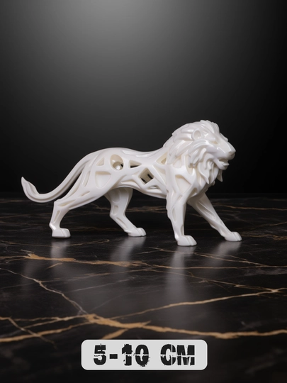 3D фигурка животного из PLA пластика, декоративная статуэтка, подарок, 3D печать — LAYERLA-ANIMALS-МЕНТОЛ-5