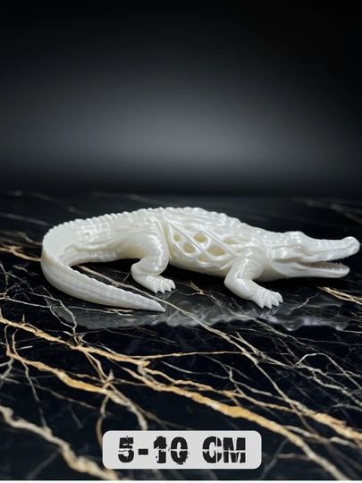 3D фигурка животного из PLA пластика, декоративная статуэтка, подарок, 3D печать — LAYERLA-ANIMALS-ЗЕЛЕН-10