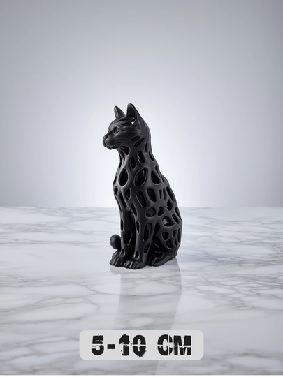 3D фигурка животного из PLA пластика, декоративная статуэтка, подарок, 3D печать — LAYERLA-ANIMALS-ГОРЧИЧ-5