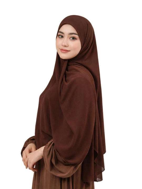 Ayollar Misr ro`moli sharf 140x140sm krep shifon - 