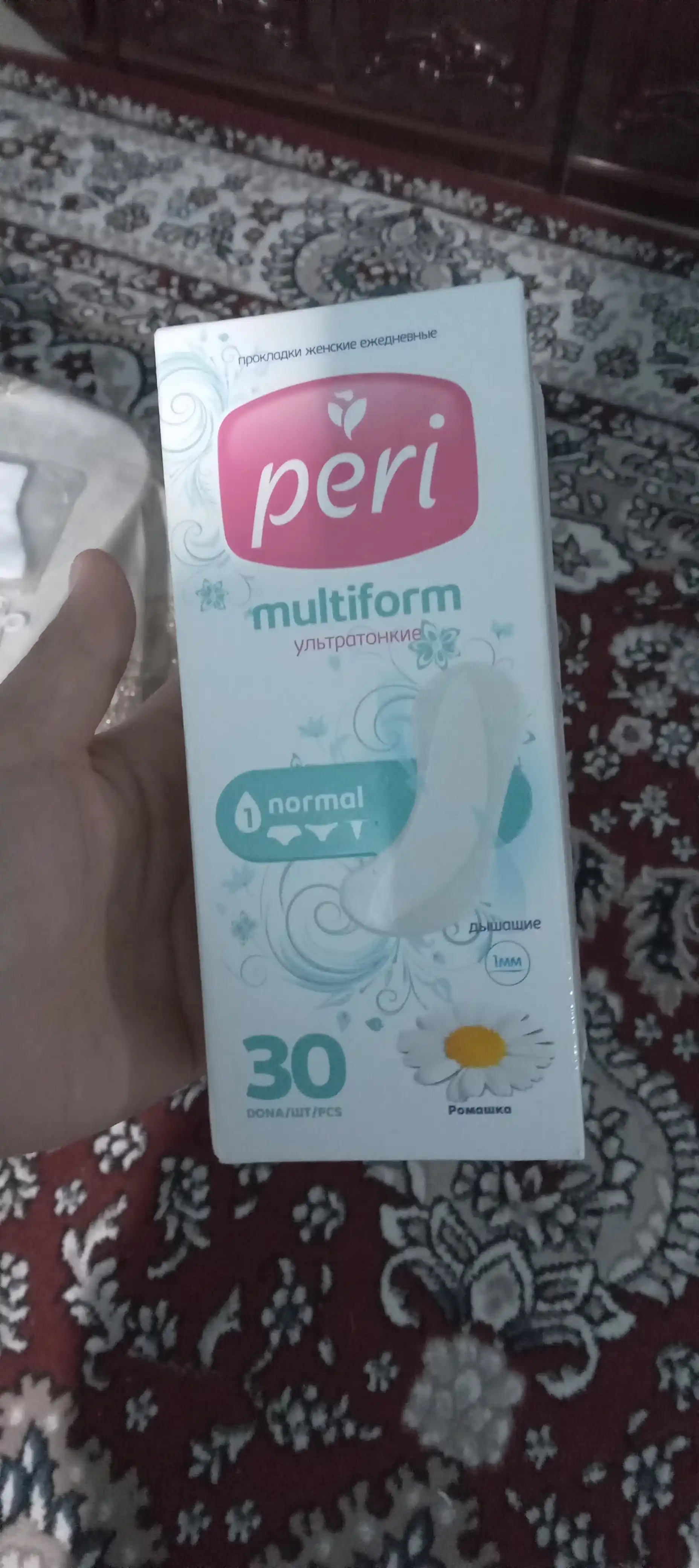Ежедневные прокладки Peri Multiform, ромашка, 30 шт