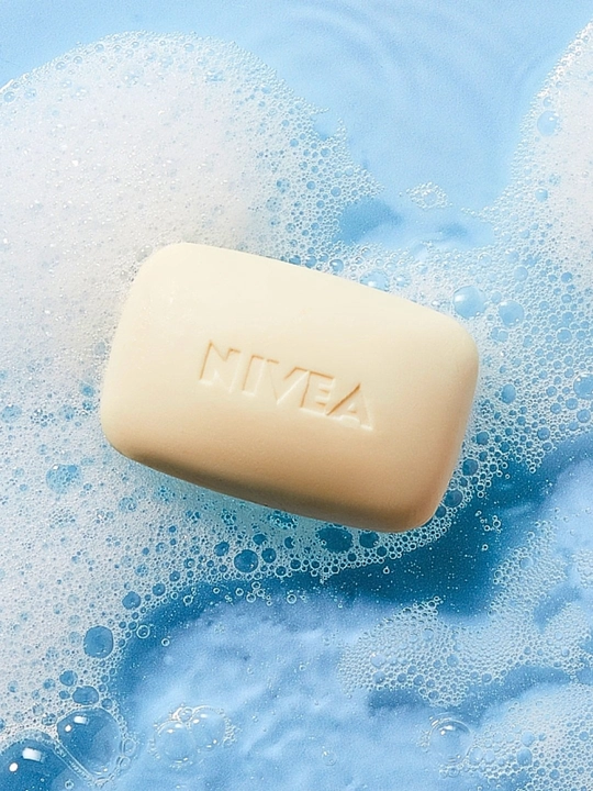 Krem-sovun Nivea, sovun yuz va tana uchun, namlantiruvchi ayol va erkaklar sovuni, 100 g
