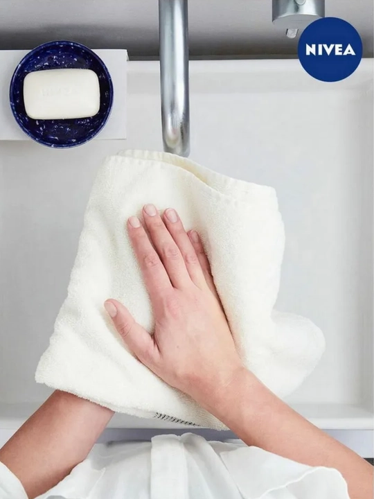 Krem-sovun Nivea, sovun yuz va tana uchun, namlantiruvchi ayol va erkaklar sovuni, 100 g