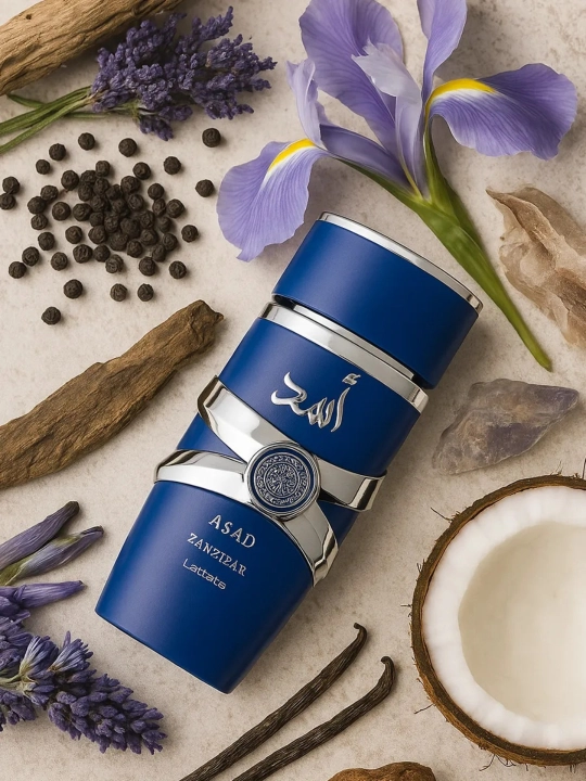 Erkaklar uchun maxsus parfum  ASAD Zanzibar, 100 ml