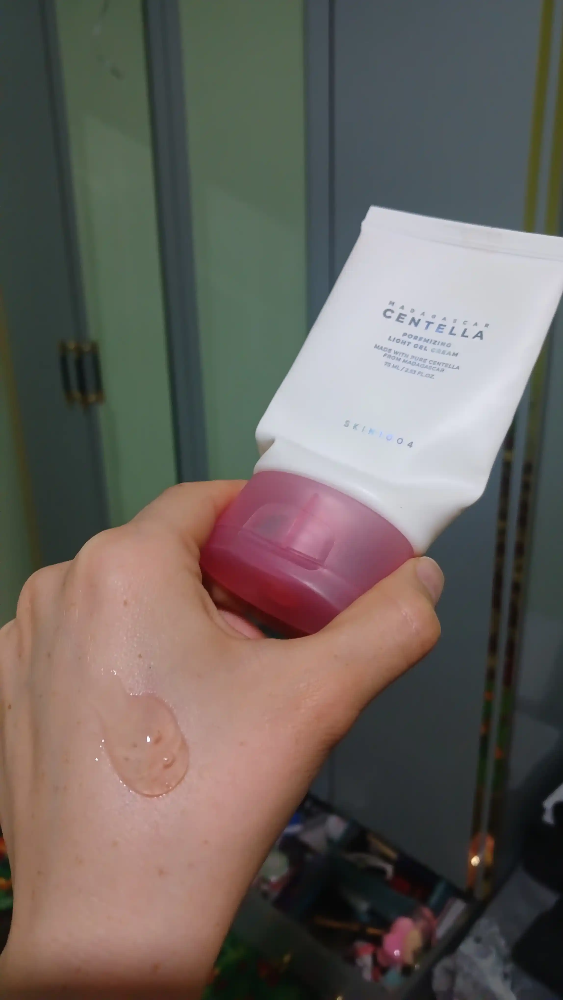 Крем-гель для лица MADAGASCAR CENTELLA SOOTHING CREAM, увлажняющий, 75 мл