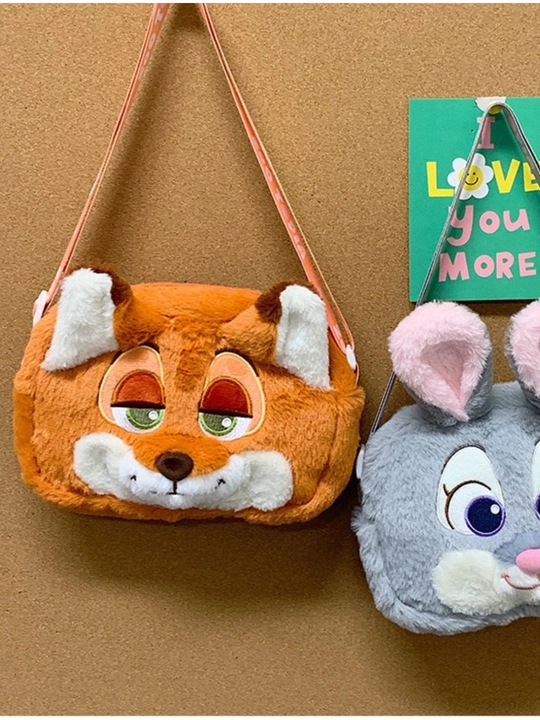 Plyush sumka va ryukzak, zootopia, zveropolis, sumka, bolalar uchun ryukzak