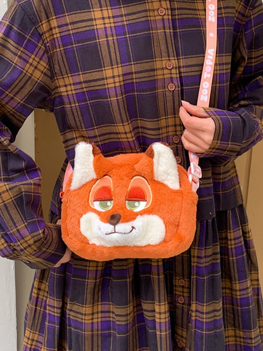 Plyush sumka va ryukzak, zootopia, zveropolis, sumka, bolalar uchun ryukzak