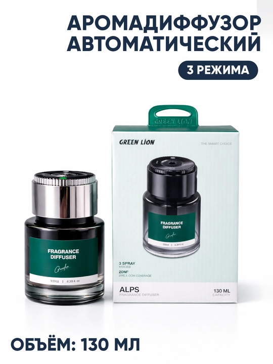 Аромадиффузор для авто (3 режима)