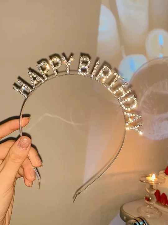 Ободок, Happy Birthday, для праздника, Ободки и диадемы