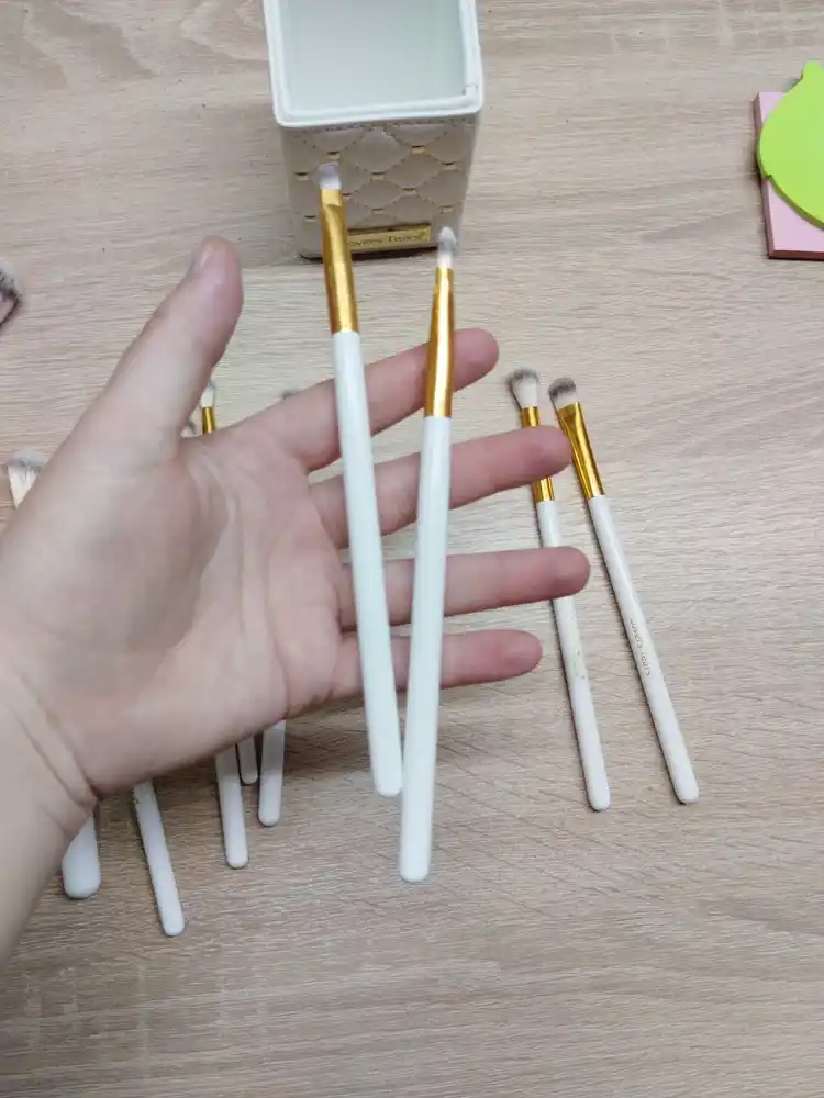 Профессиональный набор кистей для макияжа с подставкой, 12шт., подарочный набор для женщин