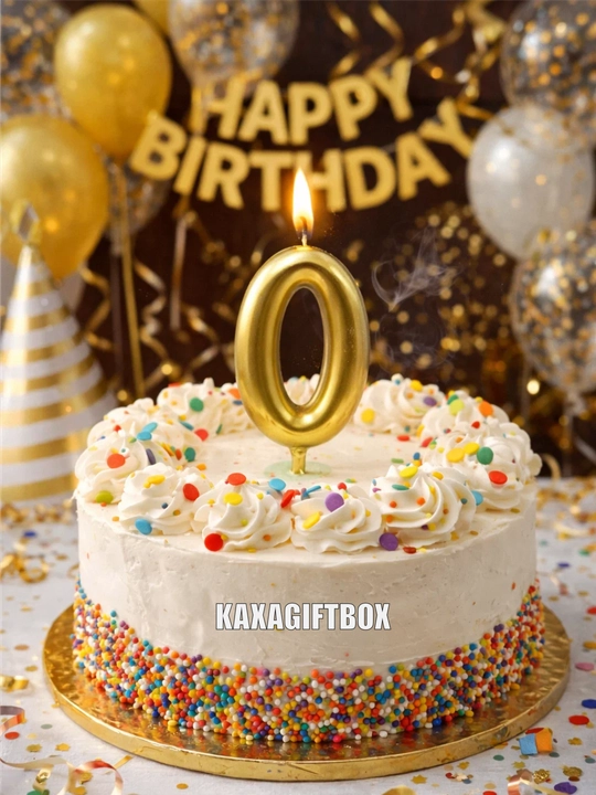 Tort uchun raqamli shamlar, 1, 2, 3, 4, 5, 6, 7, 8, 9, 0 raqamlar - 