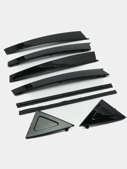Дверные стойки для Lacetti Gentra, Black Piano — 2131232-GURIVEBQDJES