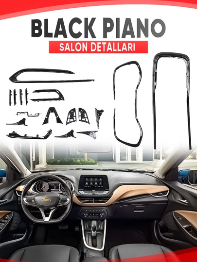 Салонные украшения с биркой на колесе для Chevrolet Tracker (черный рояль) - Nikkil — 2131232-AMZNOBOFNGDB