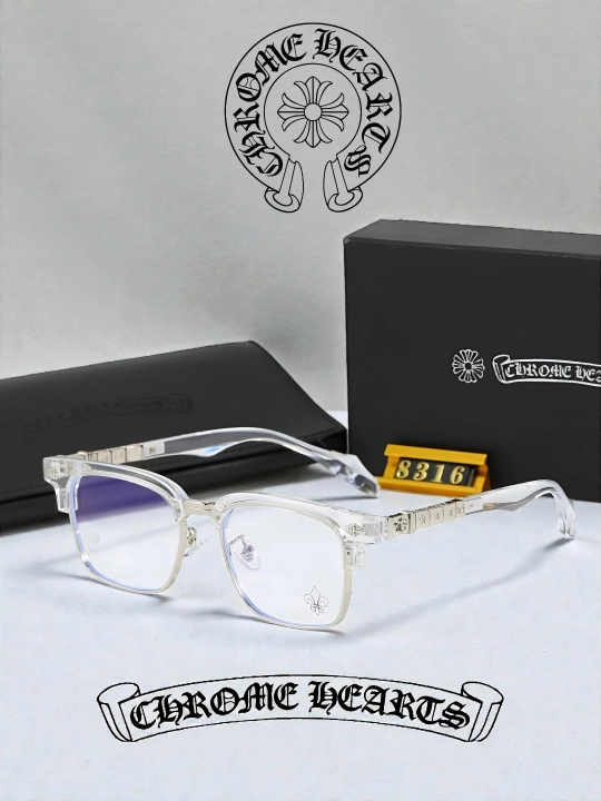 Очки Chrome hearts антибликовые унисекс подарок для мужчин и женщин  - 