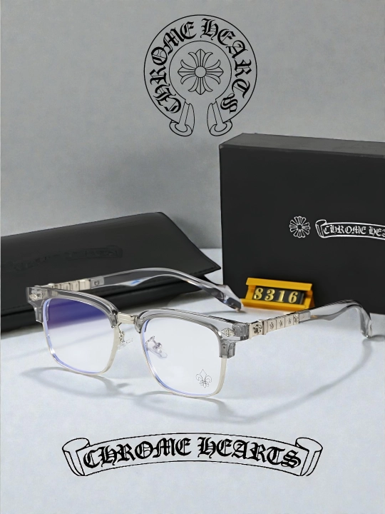 Очки Chrome hearts антибликовые унисекс подарок для мужчин и женщин  - 