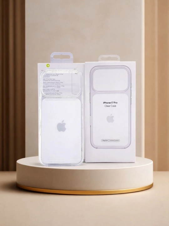 IPhone 17 Pro va 17 Pro Max uchun shaffof himoya g‘ilofi