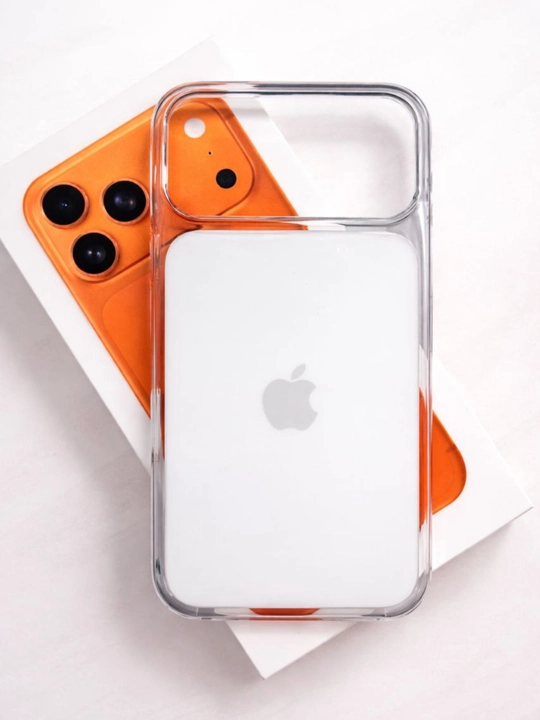 Прозрачный защитный чехол для iPhone 17 Pro и 17 Pro Max - 
