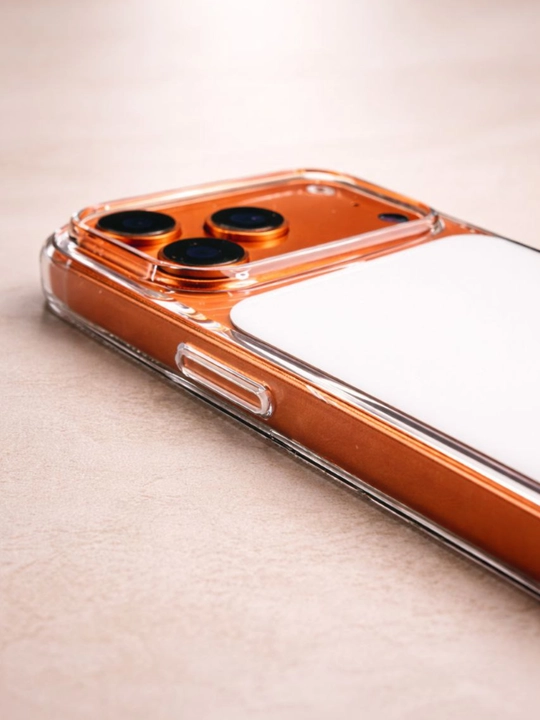 IPhone 17 Pro va 17 Pro Max uchun shaffof himoya g‘ilofi