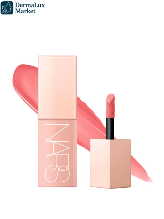 Yuz uchun suyuq rumyana NARS Afterglow Liquid Blush Brazen - tabiiy yaltirash,nam effektli