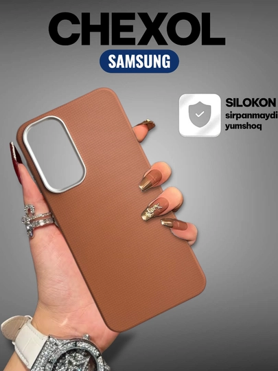 Чехол для Samsung A16/A56/A17/A10/A36/A26/A36/A07/A35/A32/A12/A11 силикон, кожа