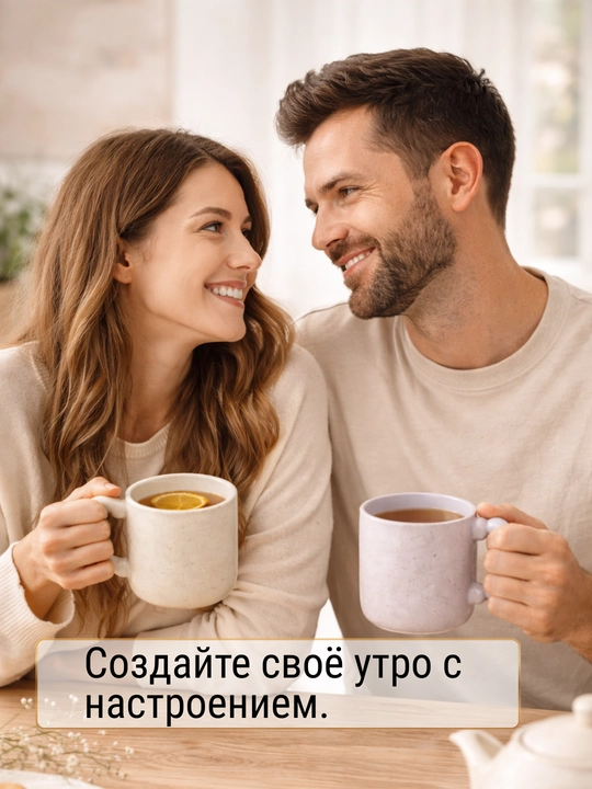 Набор керамических кружек 4 шт — отличная идея для подарка и уюта в доме