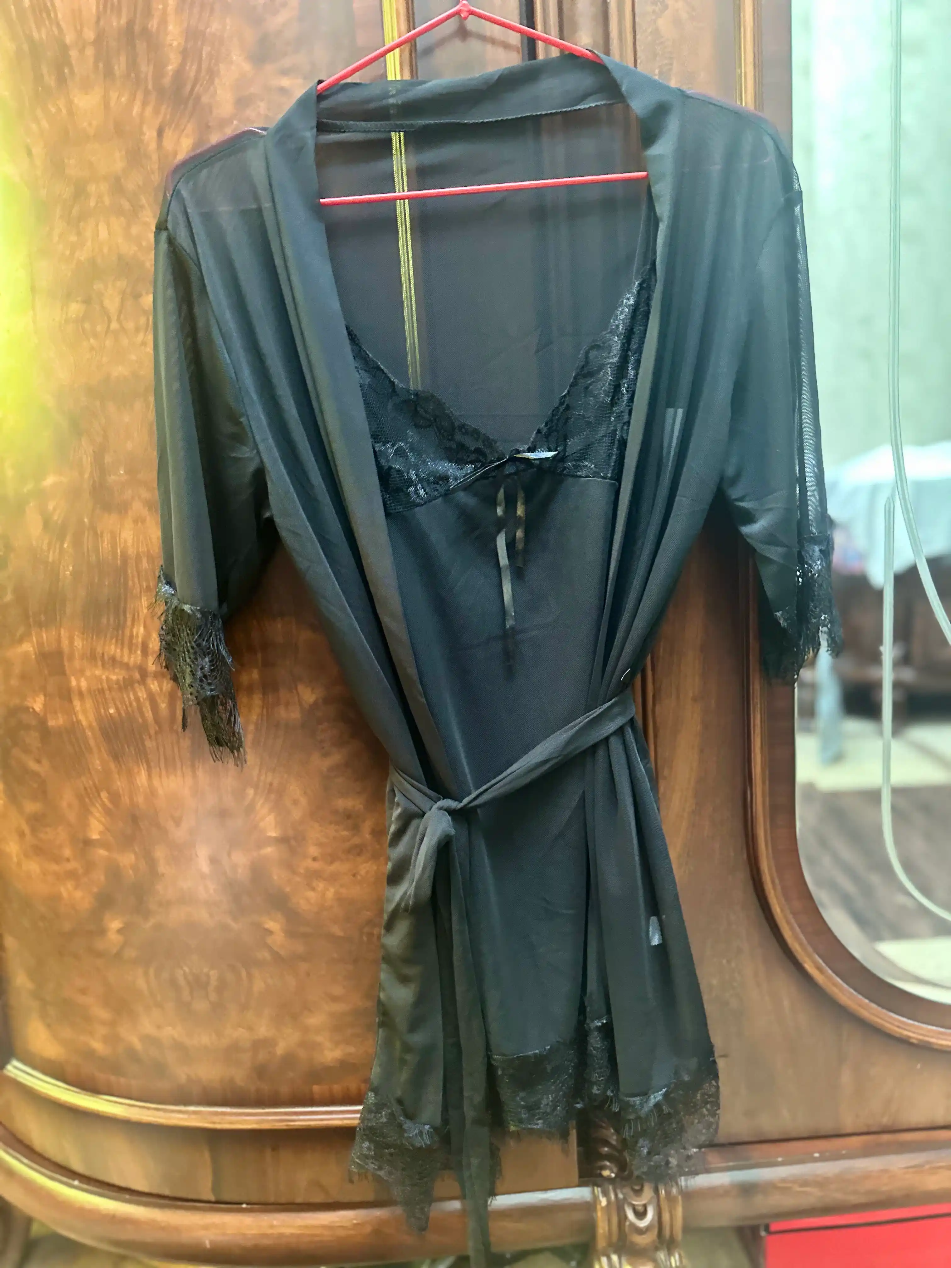 Qizlar va ayollar pijama to'plami, 3 tasi 1 da, o'lcham standart 42-48