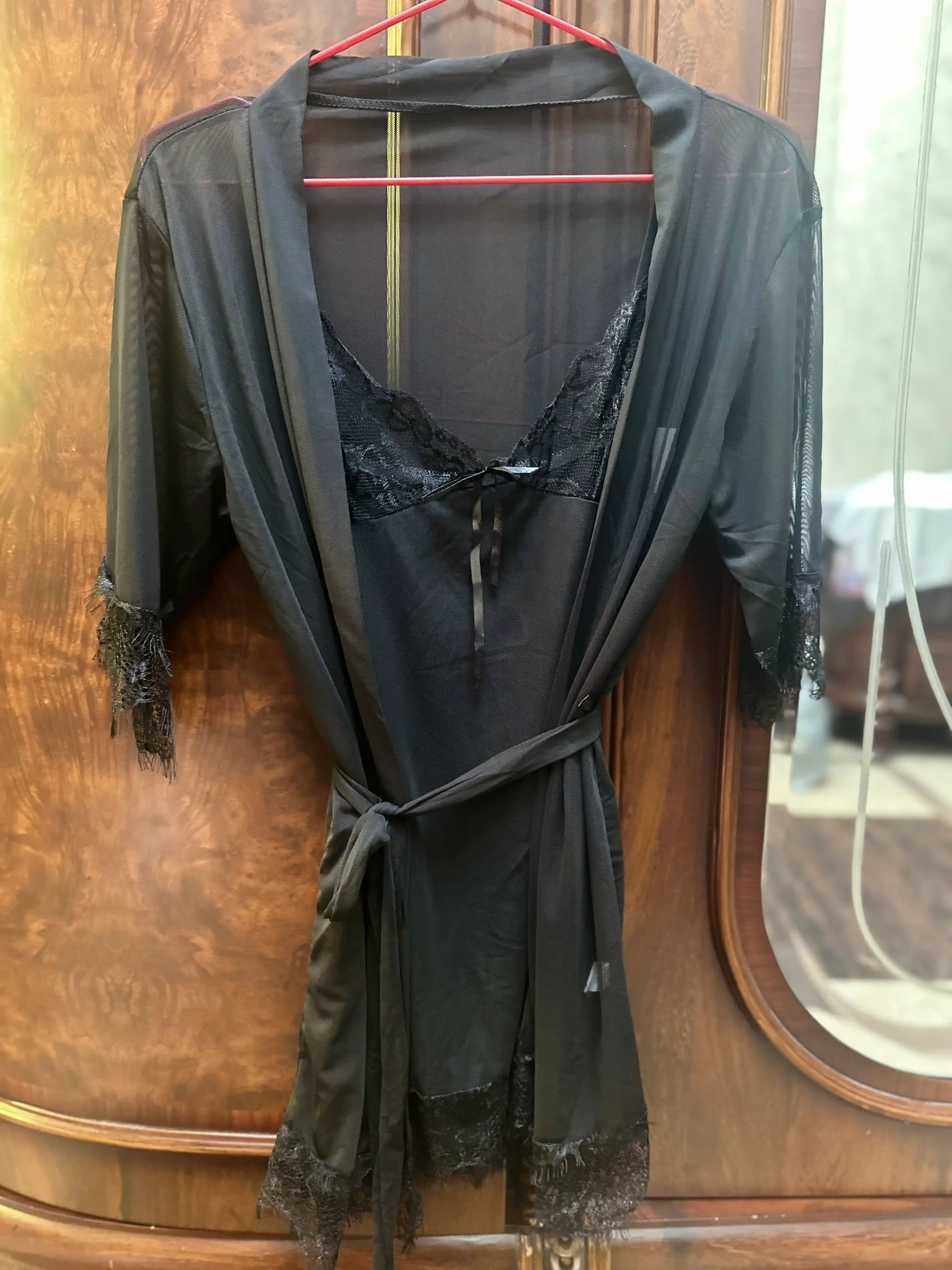 Qizlar va ayollar pijama to'plami, 3 tasi 1 da, o'lcham standart 42-48
