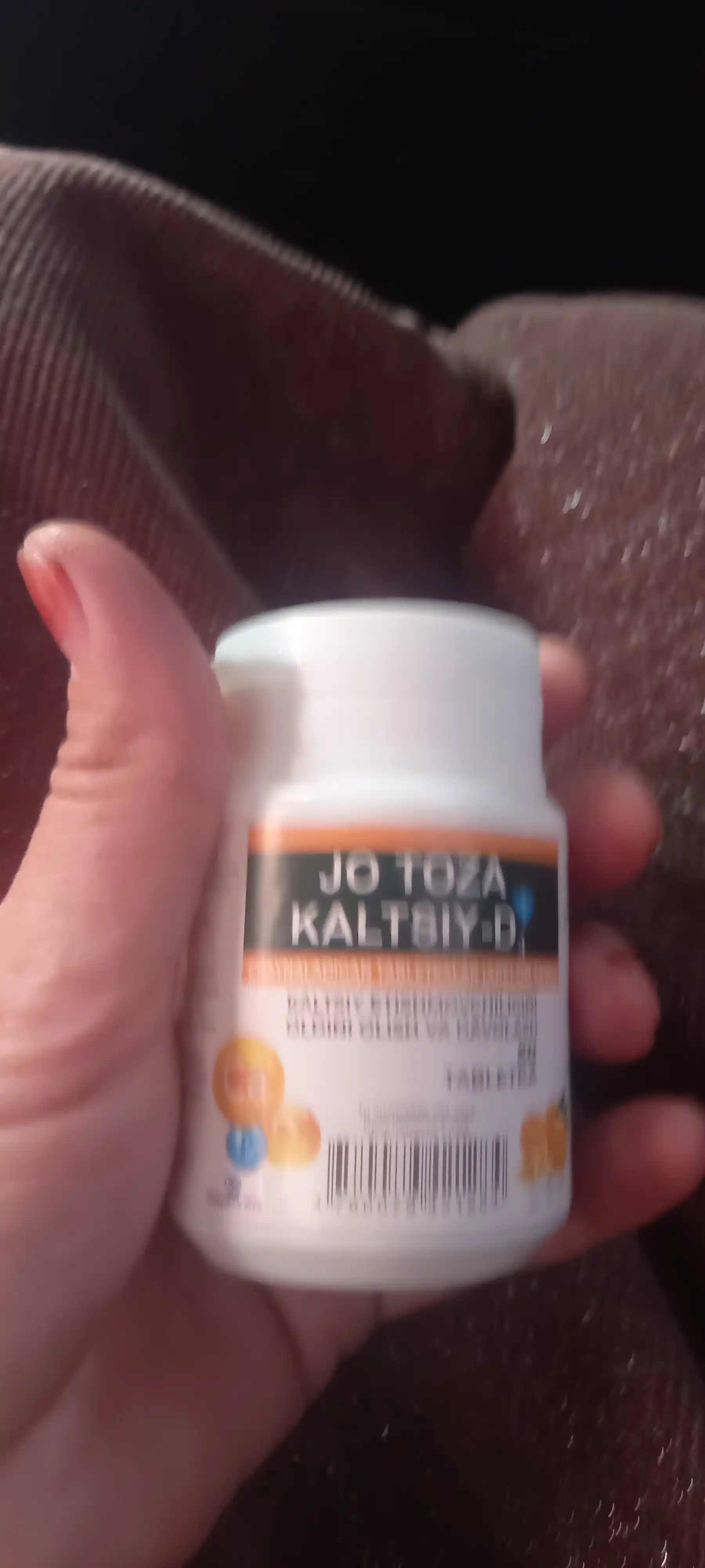 Kalsiy D3 – D vitamini bilan suyaklar va tishlar salomatligi uchun