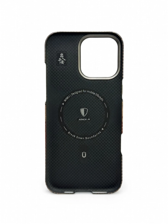 IPhone modellari uchun premium karbon g‘ilof, 13, 14, 15, 16, 17 Pro, Pro Max