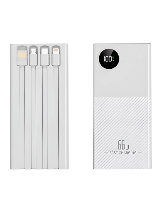 Tashqi Power Bank batareyasi 20000mA 66-22.5W, tez zaryadlanadi