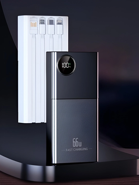 Tashqi Power Bank batareyasi 20000mA 66-22.5W, tez zaryadlanadi