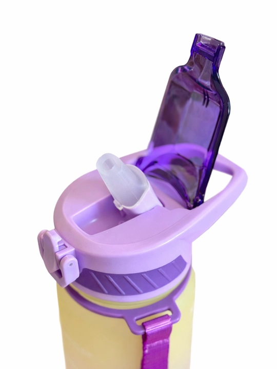 Спортивная бутылка для воды 1000 мл (1 литр), герметичная, многоразовая